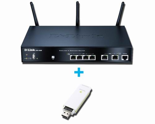 D-Link DSR-500N + ajándék 3G Stick