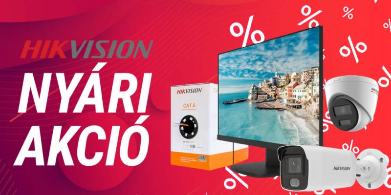 Hikvision hűsítő nyári akció