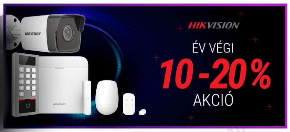 Hikvision év végi akció