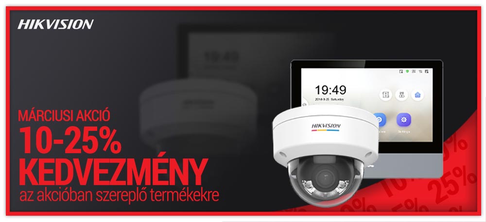 Hikvision márciusi akció