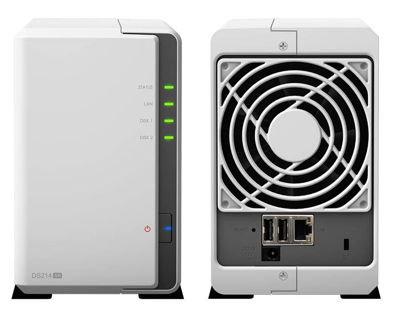 Synology DS214se pénztárcabarát kétlemezes NAS