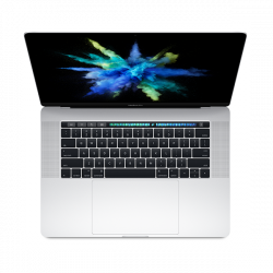 APPLE MacBook Pro 15" Touch Bar/QC i7 2.8GHz/16GB/256GB SSD/Radeon Pro 555 w 2GB/Silver - HUN KB (2017)