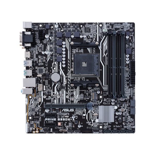 ASUS Alaplap AM4 PRIME B350M-A AMD B350