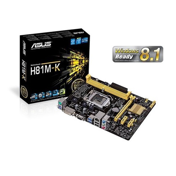 ASUS Alaplap S1150 H81M-K INTEL H81