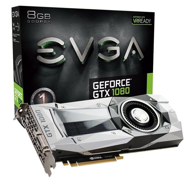 EVGA Videokártya PCI-Ex16x nVIDIA GTX 1080 8GB DDR5X