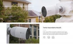 Ezviz BC1-B3 3 kamerás akkumulátoros Wifi kamerarendszer