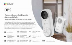 Ezviz DB2 wifi ajtócsengő