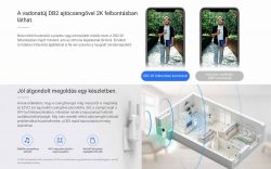 Ezviz DB2 wifi ajtócsengő