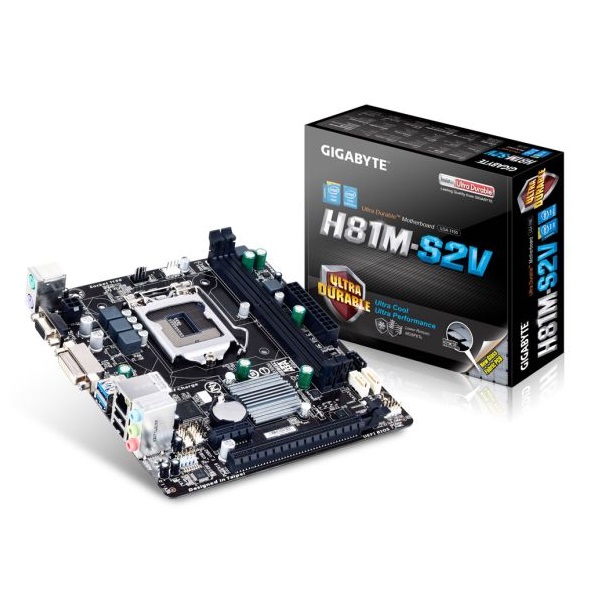 GIGABYTE Alaplap S1150 H81M-S2V INTEL H81