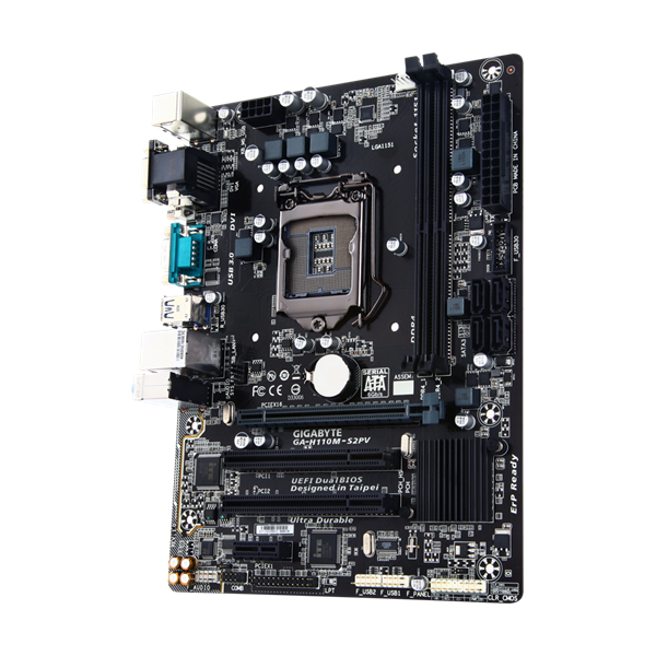 GIGABYTE Alaplap S1151 H110M-S2PV INTEL H110