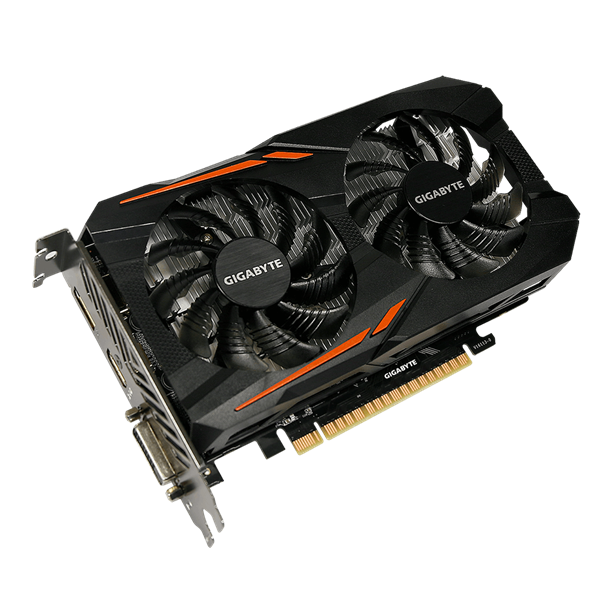 GIGABYTE Videokártya PCI-Ex16x nVIDIA GTX 1050 2GB DDR5 OC