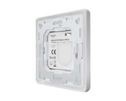Heatit Z-Push Button 2 Fehér Z-wave okos fali kapcsoló