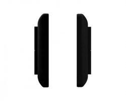 Heatit Z-Push Button 4 Fekete Z-wave okos fali kapcsoló