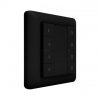 Heatit Z-Push Button 8 Fekete Z-wave okos fali kapcsoló