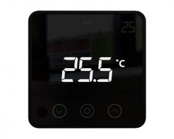 Heatit Z-Temp2 Fekete okos termosztát