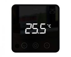 Heatit Z-Temp2 Fekete okos termosztát