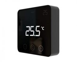 Heatit Z-Temp2 Fekete okos termosztát
