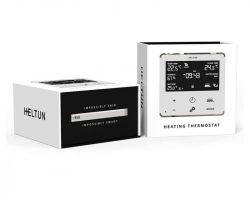 Heltun Heating Thermostat Fekete-fekete okos termosztát HE-HT01-MKK
