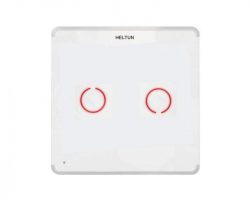Heltun Touch Panel Switch Duo Fehér-fehér okos fali kapcsoló HE-TPS02-WW