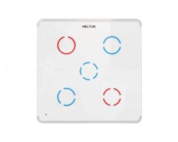 Heltun Touch Panel Switch Quinto Fehér-fehér okos fali kapcsoló HE-TPS05-WW