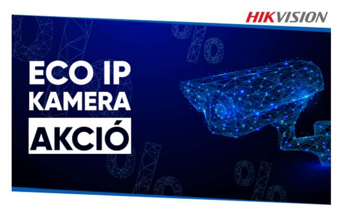 Hikvision Eco IP kamera akció