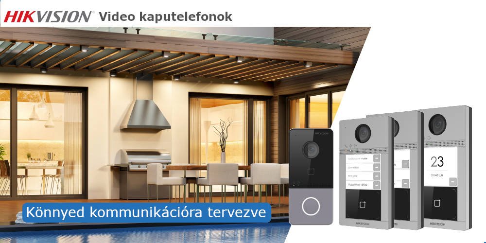 Hikvision video kaputelefon