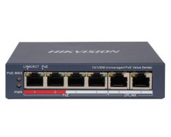 Hikvision DS-3E0106P-E/M (B) PoE Switch