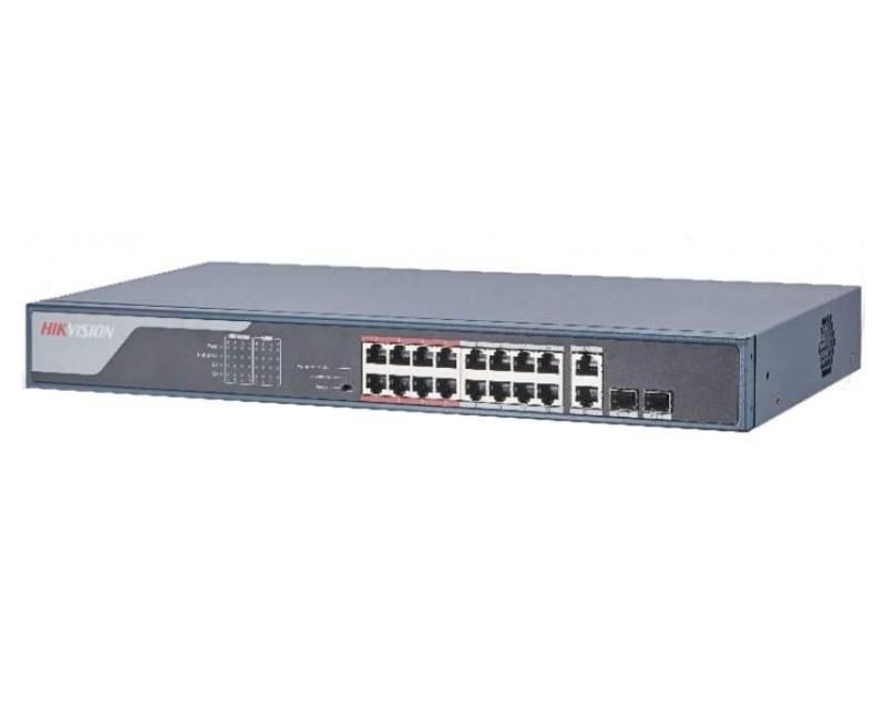 Hikvision DS-3E0318P-E (B) PoE Switch