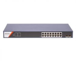 Hikvision DS-3E1518P-SI-16P2F PoE Switch