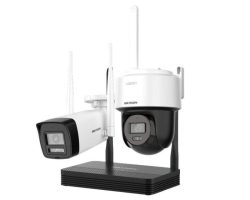Hikvision DS-J142I/NKS424W03H IP kamera szett