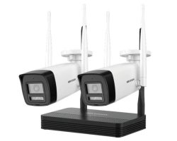 Hikvision DS-J142I/NKS424W0H IP kamera szett