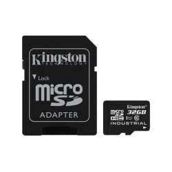 KINGSTON Memóriakártya MicroSDHC 32GB CLASS 10 UHS-I Industrial Temp + Adapter
