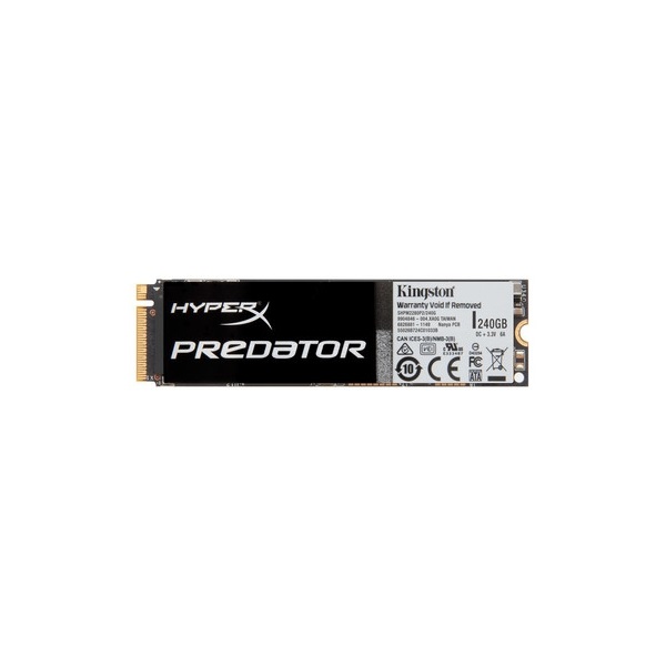 KINGSTON SSD PCIe Gen2 x4 (M.2) 240GB Solid State Disk