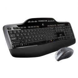 LOGITECH Vezeték Nélküli Billentyűzet + Optikai egér DESKTOP MK710 US