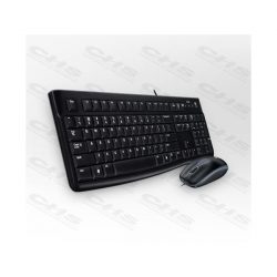 LOGITECH Vezetékes Billentyűzet + Optikai egér DESKTOP MK120 USB