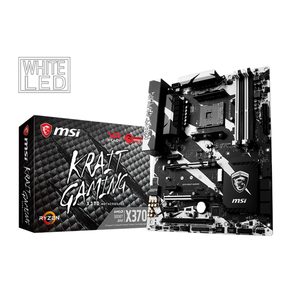 MSI Alaplap AM4 X370 KRAIT GAMING AMD X370