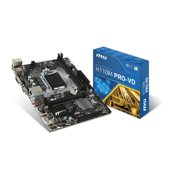 MSI Alaplap S1151 H110M PRO-VD Intel H110