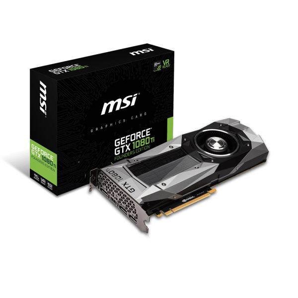 MSI Videokártya PCI-Ex16x nVIDIA GTX 1080 Ti 11GB DDR5X