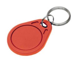 Nestron RFID-KFM-PIROS Beléptető kulcstartó tag