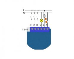 Qubino Flush 1 Relay okos relé GOAEZMNHAD1
