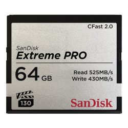 SANDISK Memóriakártya CF EXTREME Pro CFast 2.0  64GB