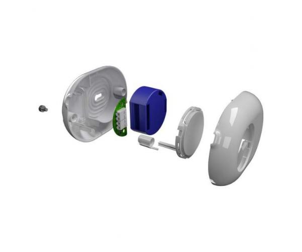 Shelly Button Fehér védőtok gombbal Shelly 1 és Shelly 1PM relékhez