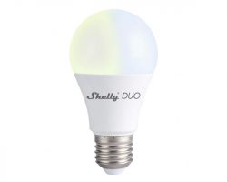 Shelly Duo E27 WiFi-s okosizzó