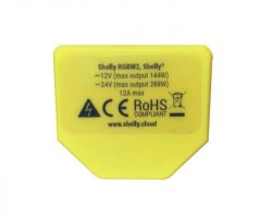 Shelly RGBW2 RGBW LED szalag és  LED izzó vezérlő