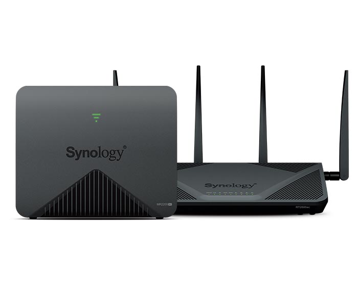 Synology RT2600ac + MR2200ac Mesh router