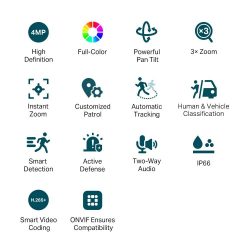 TP-Link VIGI C540V 4mm IP kamera