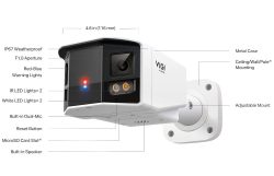 TP-Link VIGI InSight S385DPS Panoráma IP kamera