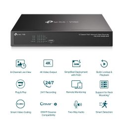 TP-Link VIGI NVR1008H-8MP NVR
