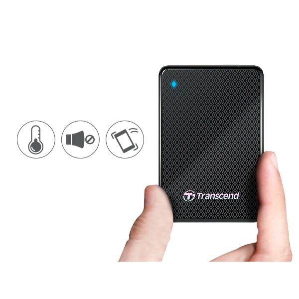 Transcend 2.5" SSD USB 3.0 1TB Solid State Disk ESD400 Külső