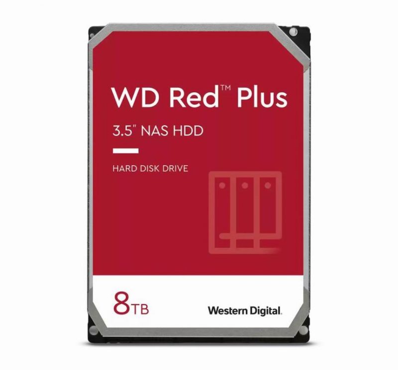 WD Red Plus 8TB 256MB 3